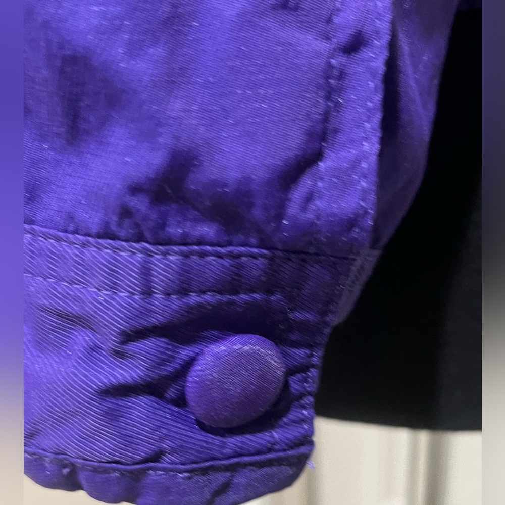 Chico's Patsy Perfect Full Zip Linedvibrant Purpl… - image 7